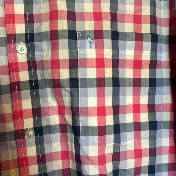 Tailorbyrd men’s plaid long sleeve button down shirt size large - Picture 3 of 8
